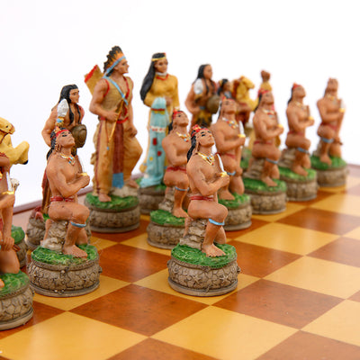 Tales of Indians Chess Set